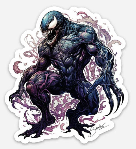 Venom vs Carnage Sticker Pack by Sutton Kane