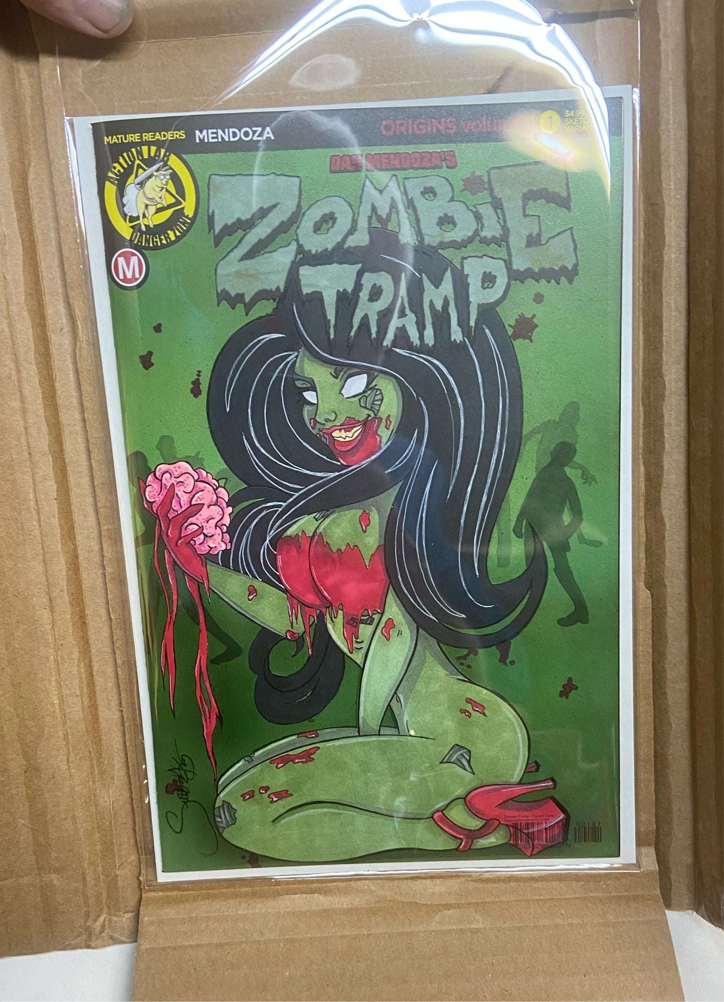 Zombie Tramp Sketchcover by Sutton Kane