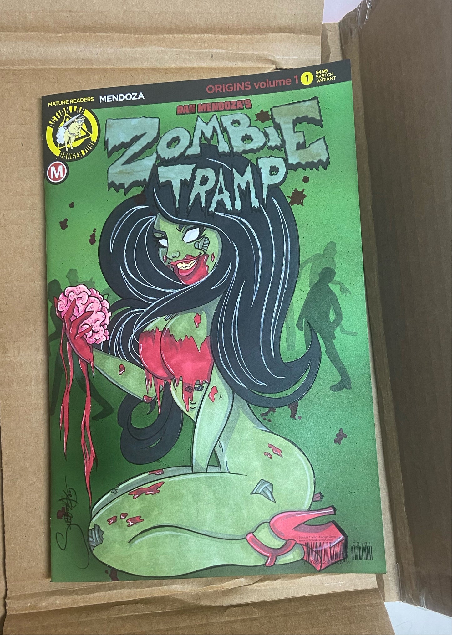 Zombie Tramp Sketchcover by Sutton Kane