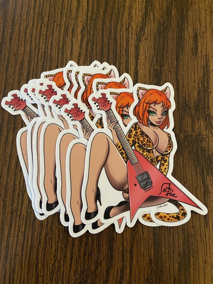 Josie and the Pussycats Sticker by Sutton Kane